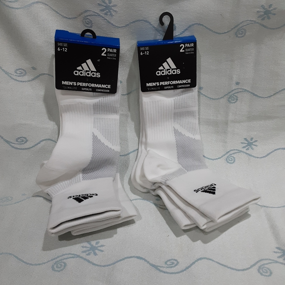 Adidas quarter socks
